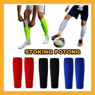 football socks calf socks stoking potong bola sepak budak sarung kaki dewasa shin pad socks stokin p