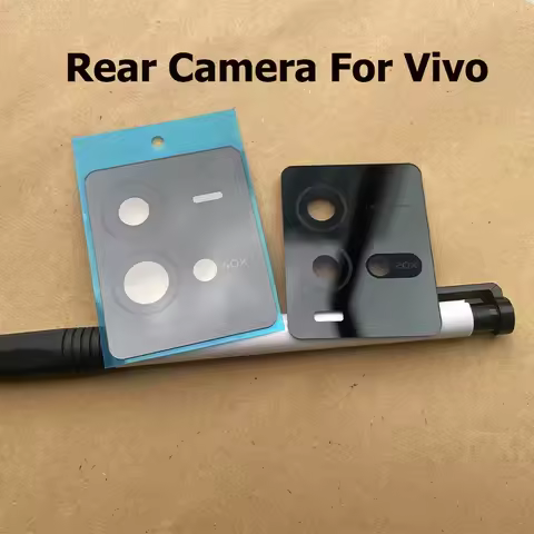 New Back Camera Lens For Vivo iQOO 10 Pro Rear Camera Glass Lens Replacement With Sticker Adhesive R