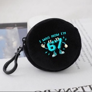 Steal A Brainrot Blue 67 New Plush Round Coin Wallet Can Be Used as a Backpack Pendant Party Gift