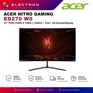 Acer Nitro ED270 W0 27" FHD VA 240Hz Gaming Monitor ( Speaker, HDMI, DP, 3 Yrs Warranty )