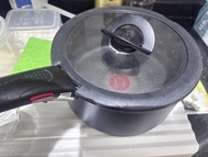 【平甩 / 粗用抵買】Tefal 法國特福 Ingenio 可拆式手柄不黏深煲 20cm（連原裝玻璃蓋及手柄）  Tefal Ingenio Induction Technology Pot with