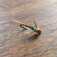 Fly Fishing Lure Spin Fly Pheasant Tail Nymph Fly (PTN Nymph) / Gewang Fly PTN Nymph