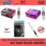 SDI Snap Blades 1403C / 1361C | Pen Knife Blades | Cutter Blades Refill | Cutter Knife