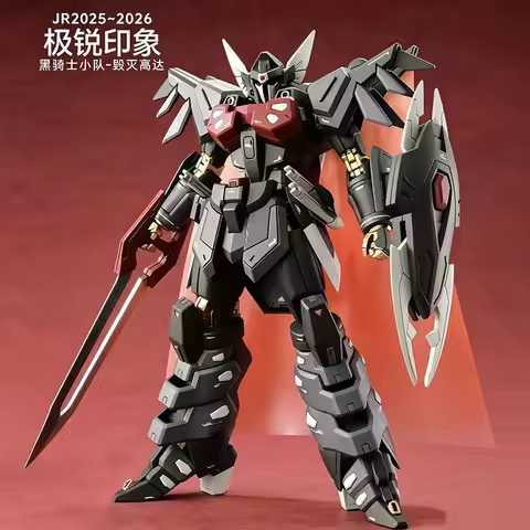JIRUI MODEL KO HG 1/144 SEED BLACK KNIGHT SQUAD Shi-ve.A Action Assembly Model Robot Plastic Model G