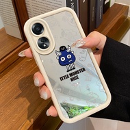 HP Casing OPPO A58 4G A78 4G A58 5G A78 5G A58x 5G A1x 5G A2x 5G Case Casing giant alien pattern HP 