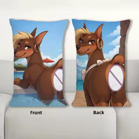 Anime Body Pillow Pepper Furry NSFW Waifu Dakimakura Private Collection Sofa Cushion Custom Pillow C