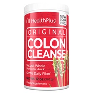 Health Plus Original Colon Cleanse, 12 oz powder, 48 Servings - Natural Detox, Digestive Constipatio