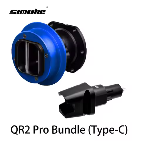 Simube QR2 Pro Bundle (Type-C) Quick Release for Fanatec QR2 Pro Wheel-Side & QR2 Base-Side (Type -C