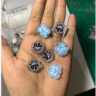 KPOP LOGO ACRYLIC CHARM H2h heart2heart corps