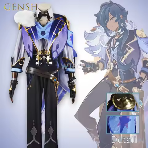 ‌‌‌‌‌‌‌‌‌‌‌‌‌‌‌‌‌‌‌‌‌‌‌Genshin Impact Kaeya Cosplay Costume Full Set Anime Game Male Character Outfi