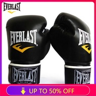 Everlast Professional Boxing and MMA Gloves Muay Thai Training 12oz Adult Fighting Training Sanda Gl