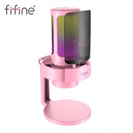 Micrô RGB cho máy tính PC chơi game USB để phát trực tiếp, họp, phát podcast, video, micrô tụ điện c