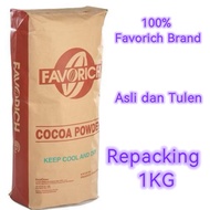 Serbuk Koko / Cocoa Powder / Choco / 可可粉  / Favorich 1000g/ new stock