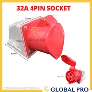 SSS CEE Industrial Plug 16A / 32A Pin / Socket Weatherproof Socket 220-250V Industrial Electrical Pl