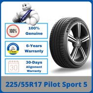 225/55R17 Michelin Pilot Sport 5 PS5 *Year 2022