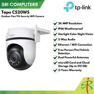 [2-YEARS WARRANTY] TP-LINK TAPO C520WS 2K 4MP Outdoor Pan/Tilt Security WiFi Camera