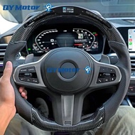 LED Carbon Fiber Steering Wheel for G30 G20 G01 G02 G05 G06 G07 M4 M5 F90 M8 X3M X4M X5M X6M F40 F44