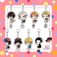 Bungo Stray Dogs Atsushi Dazai Akutagawa Chuuya Ranpo Anime Keychain