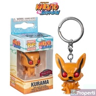 Naruto Shippuden Keychain Kurama Exclusive Gantungan Kunci FunkoPOP