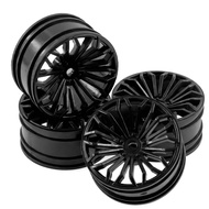 4pcs 5H6A Wheel Plastic Rim Fit HSP HPI 1:10 On-Road Racing Car Tires