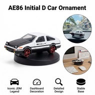 Toyota AE86 car drift ornament Racing Car Figure Dashboard Drift Car Model Statue Adornments Classic