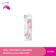 Coolvita 10 Tablet Collagen Effervescent / Collagen 500 mg + Vitamin C 100 mg