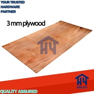 [PLYWOOD] 2 PIECES  3MM X 4 FEET X 4 FEET FOR DIY WOOD PROJECT FURNITURE/ 3 MM PLYWOOD KAYU NIPIS
