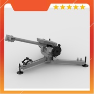Moc Army D-30 2A18 122mm Howitzer Assembly Toy
