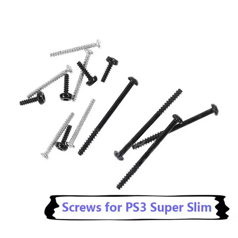 1set screw for PS3 Super Slim repair accessories for PS3 4000 console set of screws
