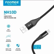 Foomee Type C Data Cable NJ10D / NH10D, Micro Fast Charging Data Cable