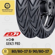 1 Set Ban Motor FDR Genzi Pro Ring 17 80/80 - 90/80 Tubeless