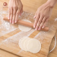 abongsea 1Pc Wooden Rolling Pin Make Pasta Dumplings Fondant Biscuit Cake Tools Pastry Roll Dough Ro