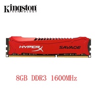 Kingston HyperX Savage 8GB DDR3 1600MHz PC3-12800U HX316C10SR/8 Desktop Memory Computer Red