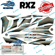 Yamaha RXZ Catalyzer Stripe Sticker Graphic Black Hitam Skala SMX 5PV3 Body Sticker 100% HLY 5PV-FG0