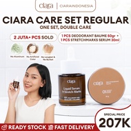 Ciara Natural Deodorant 50gr X Ciara Liquid Serum For Stretchmarks serum safe For all skin types