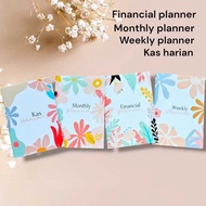 DAILY CASH BOOK/ FINANCIAL PLANNER BOOK MONTHLY PLANNER BOOK/ WEEKLY PLANNER BOOK