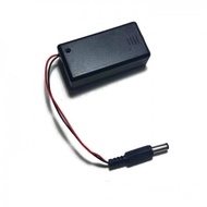 DC9V Battery Holder with Switch+Cover+Power Jack for Arduino
