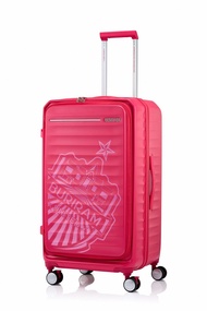 AMERICAN TOURISTER กระเป๋าเดินทางล้อลาก รุ่น FRONTEC TRUNK x BURIRAM UNITED (28นิ้ว สี Pink) SP 76/2