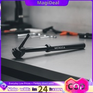 magideal Aluminum Alloy Dropper Seatpost with Handlebar Lever Lever 27.2 Mm Adjustable Seatpost Ergo