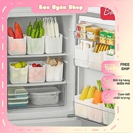 Convenient Combo of 6 food containers for refrigerator doors