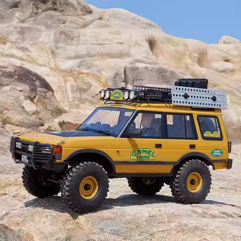 Fms 1/10 Camel Cup Fcx10 Simulation Land Rover Rc Model Remote Control Electric Climbing Vehicle Off