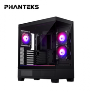 Phanteks 追風者 XT View 黑 全景玻璃機殼 (ATX/Type-C/內建風扇側2後1/支援背插主板(限ATX)/無A柱/顯卡415mm/塔散184mm)