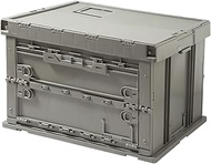 SHIMOYAMA Koyama 2107SD313 Folding Container, 2.5 gal (75 L), Green