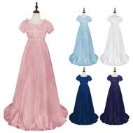 New Bridgerton Dress Medieval Vintage Ball Gown Cosplay Costume
