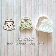 INDEPENDENCE August themed Cookie cutter DAY Girl 2