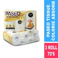 Tissue PASEO kitchen towel 3roll 70s - PASEO CALORIE ABSORB - kitchen Tissue