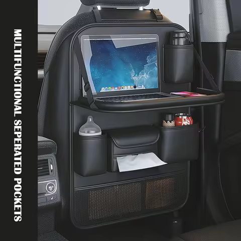 Car Trunk Storage Detachable Seat Back Hanging Pocket Car Back Multi Pocket Storage Bag Car Accessor