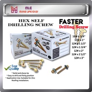 E-Faster Hex Self Drilling Screw for Metal / Screw Atap Besi /Self Drilling Hex Head Roofing Awning 