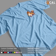 Pomeranian DOG HYPE 2 CUSTOM DTF LOGO DOG DRAWING T-SHIRTS - Local Print