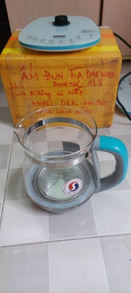 Bán ấm đun trà Daewoo 1L8 Model:DEK-MA980.Hàng Chính Hãng Daewoo.Xin Lưu ý : shop Bán ấm không có có